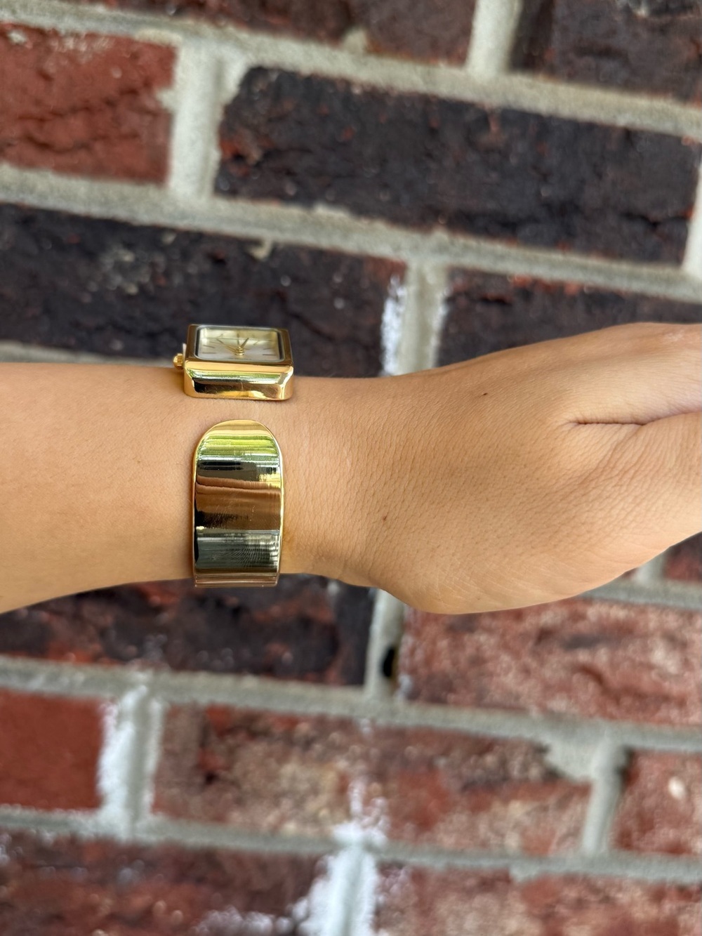 Classic Vintage Cuff Watch - Square Face - Picture 7 of 10